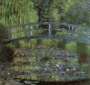 「睡蓮の池（Water Lily Pond）」（1899年）クロード･モネ