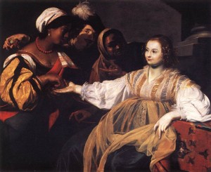 「女占い師」（1626年頃）二コラ･レニエ