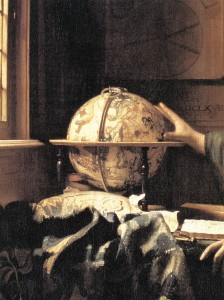 「天文学者」（1668年）ヨハネス･フェルメール