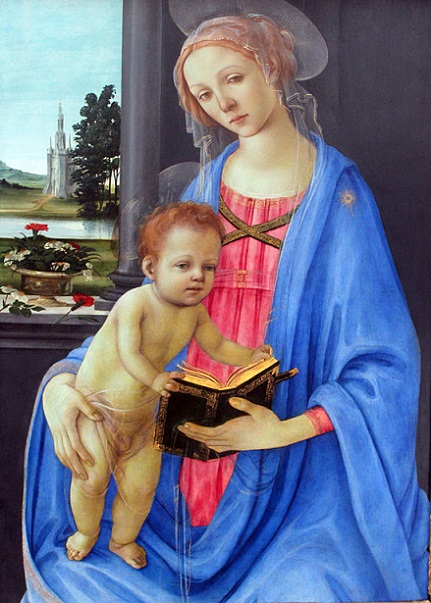 「聖母子」（1478年）フィリッピーノ・リッピ