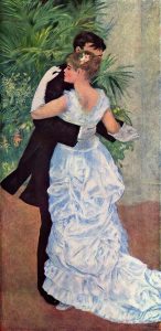 「都会のダンス」（1883年）ピエール＝オーギュスト・ルノワール