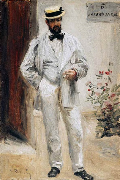 「シャルル・ル・クール」（1872‐73年頃）ピエール＝オーギュスト・ルノワール