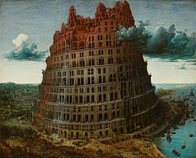 「バベルの塔」（1568年頃）ピーテル・ブリューゲル1世