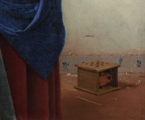 「牛乳を注ぐ女（detail）」（1658-1660年）ヨハネス・フェルメール