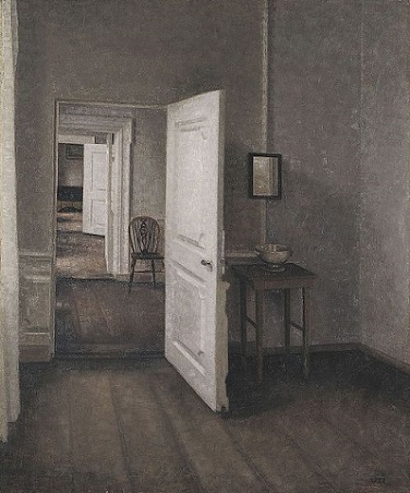 「The Four Rooms」（1914年）Vilhelm Hammershøi