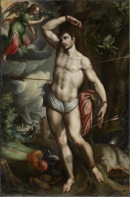「聖セバスティアヌス」（1603～1607年頃）アロンソ・バスケス