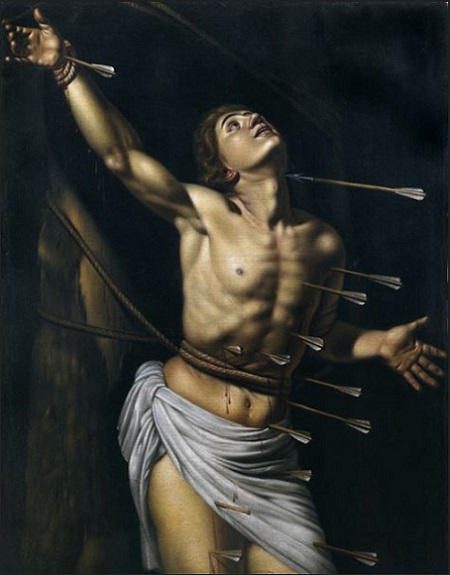 「聖セバスティアヌス」（1613年）ルイ・フィンソン