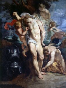 「聖セバスティアヌスの殉教」（1601年頃）ピーテル・パウル・ルーベンス