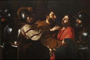 「キリストの捕縛」（1613‐1615年）バルトロメオ・マンフレーディ