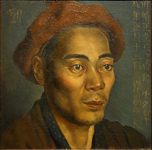 「川幡正光氏之肖像」（1918年1月13日）岸田劉生