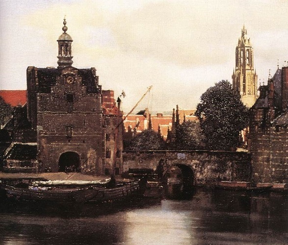 「デルフトの眺望（detail）」（1659年‐1660年）ヨハネス・フェルメール