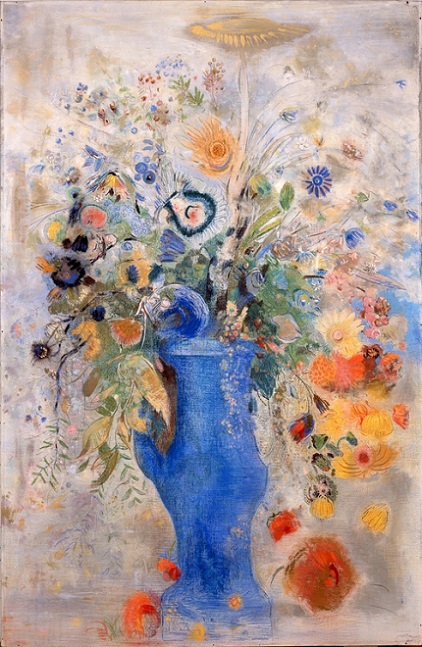 「グラン・ブーケ（大きな花束）」（1901年）オディロン・ルドン