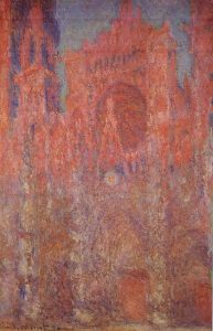 「ルーアン大聖堂」（1892年）クロード・モネ