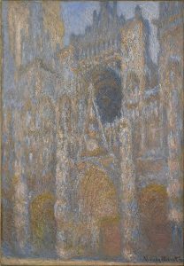 「ルーアン大聖堂：陽光のファサード」（1892‐1894年頃）クロード・モネ