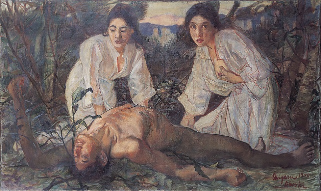 「大穴牟知命」（1905年）青木繁