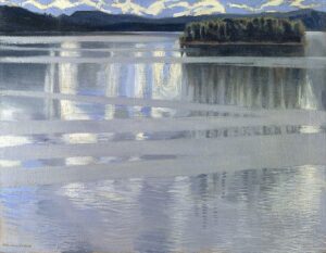 「ケイテレ湖」（1906年）アクセリ・ガッレン＝カッレラ
