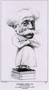 「アレクサンドル・デュマ・フィス」（1892年）フェリックス・ヴァロットン