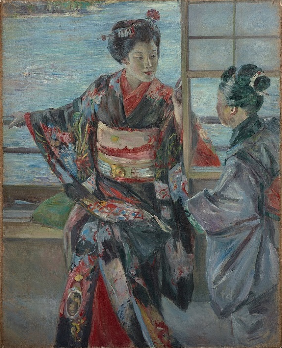 「舞妓」（1893年）黒田清輝