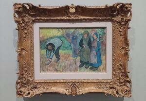 「ブルターニュの子供」（1889年）ポール・ゴーギャン ※「ブルターニュの光と風」展より