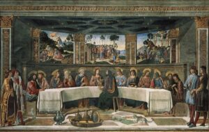 「最後の晩餐（The Last Supper）」（1481‐1482年）コジモ・ロッセッリ