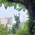 日比谷公園にある「自由の女神」像