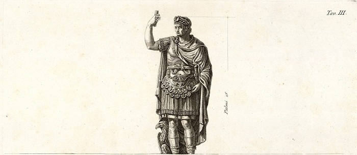 「トラヤヌス帝の記念柱（6-1）」（1774‐75年頃）ジョヴァンニ・バッティスタ・ピラネージ