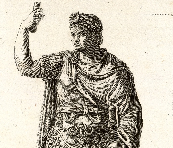 「トラヤヌス帝の記念柱（6-1）detail」（1774‐75年頃）ジョヴァンニ・バッティスタ・ピラネージ