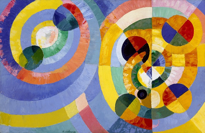 「円形」（1930年）ロベール・ドローネー