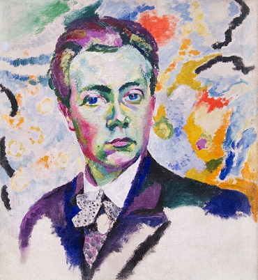 「自画像」（1905‐1906年）ロベール・ドローネー