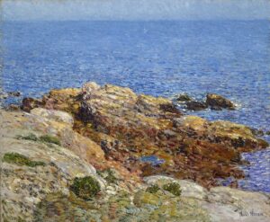 「ショールズ諸島、夏の海」（1902年）フレデリック・チャイルド・ハッサム