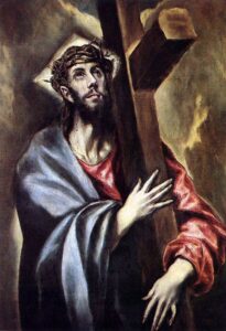 「十字架を運ぶキリスト」（1600‐1605年頃）エル・グレコ