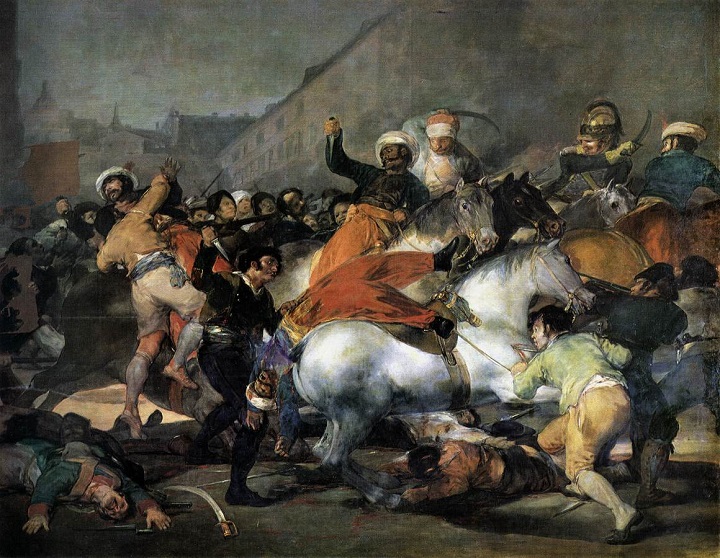 「1808年5月2日」（1814年）フランシスコ・デ・ゴヤ