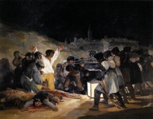 「1808年5月3日」（1814年）フランシスコ・デ・ゴヤ