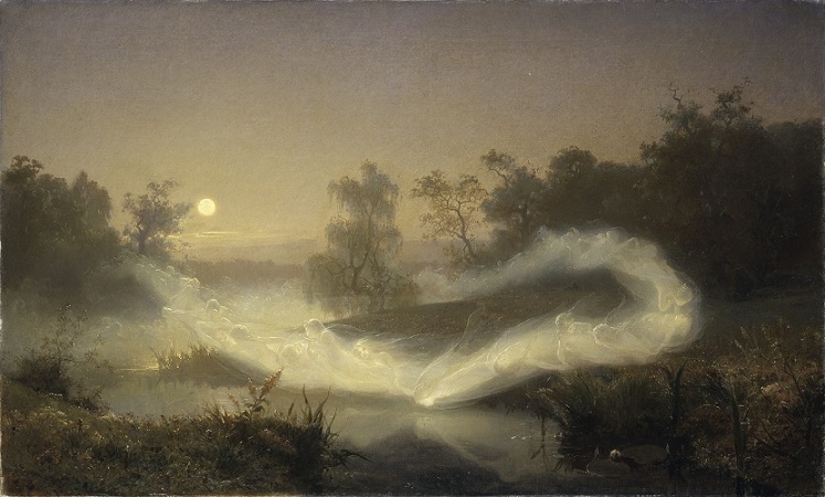 「踊る妖精たち」（1866年）アウグスト・マルムストゥルム