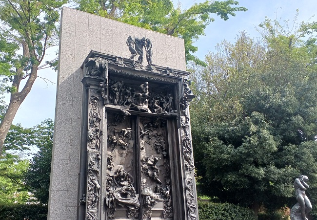 「地獄の門」オーギュスト・ロダン ※国立西洋美術館所蔵作品