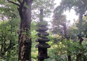 根津美術館にある庭園（夏の時期）