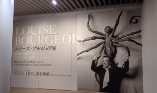 森美術館で「ルイーズ・ブルジョワ展：地獄から帰ってきたところ 言っとくけど、素晴らしかったわ」を観てきました。