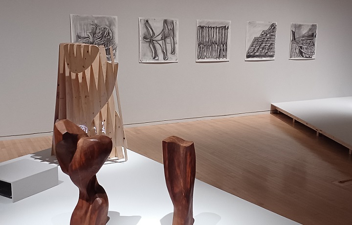 東京都現代美術館で開催の「日常のコレオ」の様子