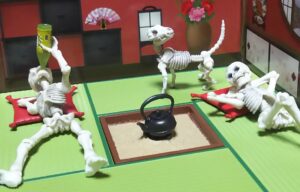ポーズスケルトンのフィギュア画像（2）