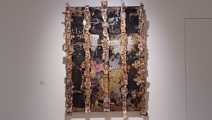 「網膜（ワイヤー・ホライズン、タンジェ）」（1990-1993年頃）大竹伸朗