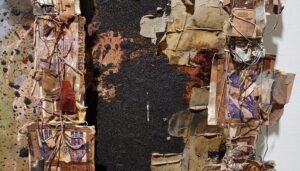 「網膜（ワイヤー・ホライズン、タンジェ）」（1990-1993年頃）大竹伸朗