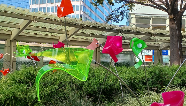 「Take a walk through the meadow with me」シャオ・シュアン・タン&メーガン・タン ※六本木アートナイト2025より