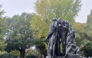 国立西洋美術館の「カレーの市民（Burghers of Calais）」