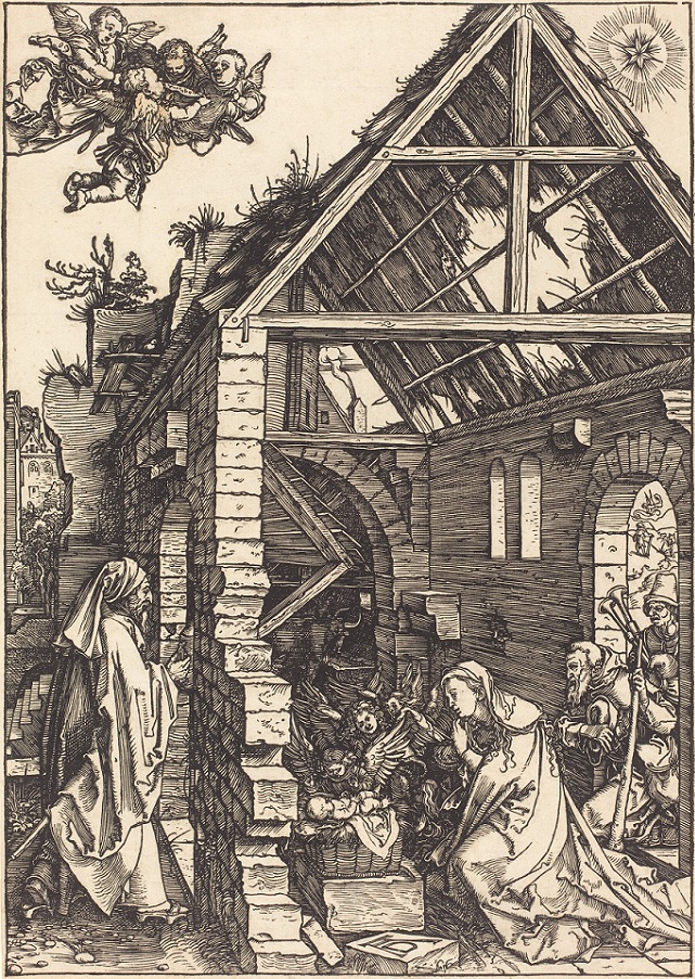 「キリストの降誕『聖母伝』より」(1502-03年頃)アルブレヒト・デューラー