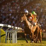 競馬の手に汗握るシーン（イメージ画像）