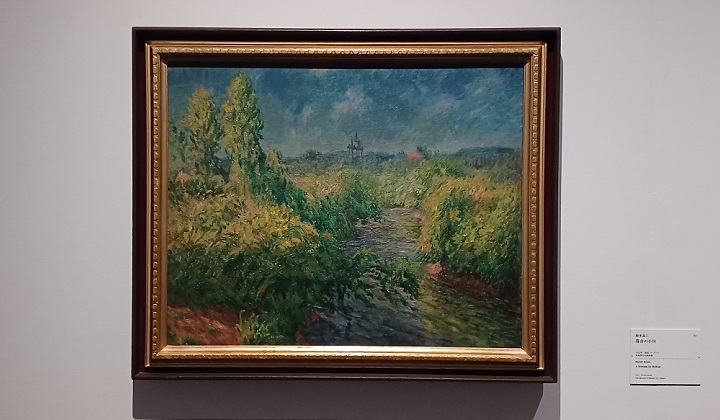 「落合の小川」（1922年）鈴木良三