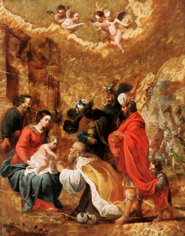 「東方三博士の礼拝（Adoration of the Magi）」（1640年頃）ダフィット・テニールス（子）