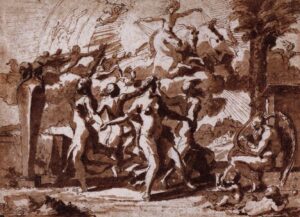 「人生の踊り（習作）」（1635年頃）二コラ・プッサン