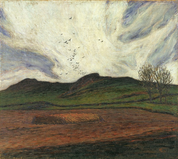 「荒天」(1893年)カール・ノードシュトルム