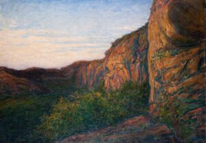 「渓谷」（1902年）カール・ノードシュトルム